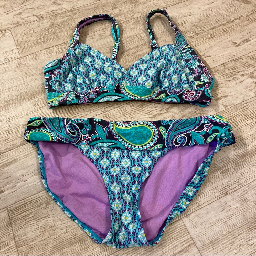 ATHLETA Bikini 34D/36D Medium